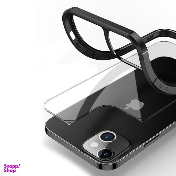 قاب جیتک (G-Tech) مدل Sirocco Crystal Hybrid Black Case مناسب برای موبایل iphone 13