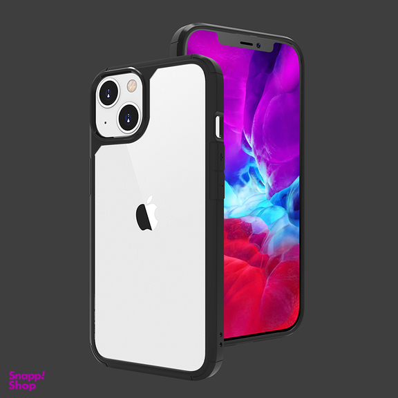 قاب جیتک (G-Tech) مدل Sirocco Crystal Hybrid Black Case مناسب برای موبایل iphone 13