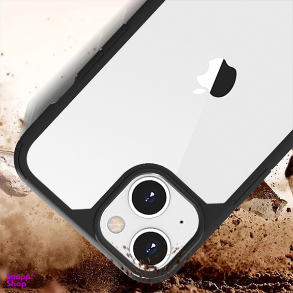قاب جیتک (G-Tech) مدل Sirocco Crystal Hybrid Black Case مناسب برای موبایل iphone 13