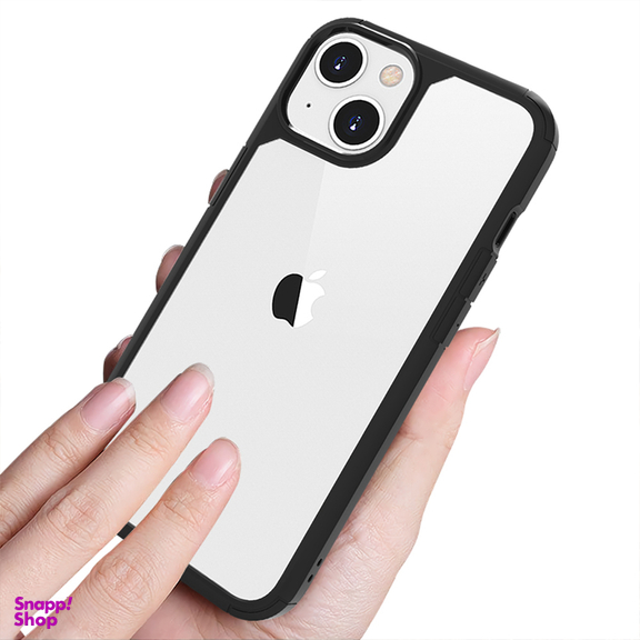 قاب جیتک (G-Tech) مدل Sirocco Crystal Hybrid Black Case مناسب برای موبایل iphone 13