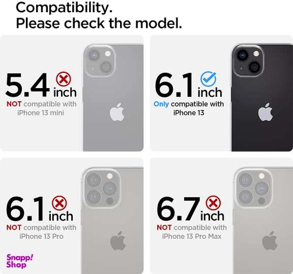 قاب اسپیگن (Spigen) مدل Ultra Hybrid مناسب برای موبایل iphone 13