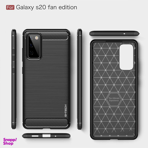 کاور جیتک (G-Tech) مدل Rugged Carbon مناسب برای موبایل سامسونگ Galaxy S20 FE 5G/4G