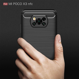 کاور جیتک مدل Rugged Carbon مناسب برای موبایل شیائومی Mi Poco X3 NFC/PRO
