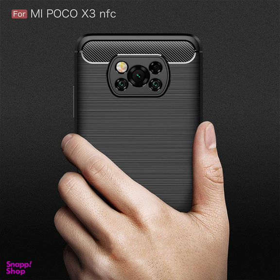 کاور جیتک مدل Rugged Carbon مناسب برای موبایل شیائومی Mi Poco X3 NFC/PRO