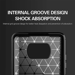 کاور جیتک مدل Rugged Carbon مناسب برای موبایل شیائومی Mi Poco X3 NFC/PRO