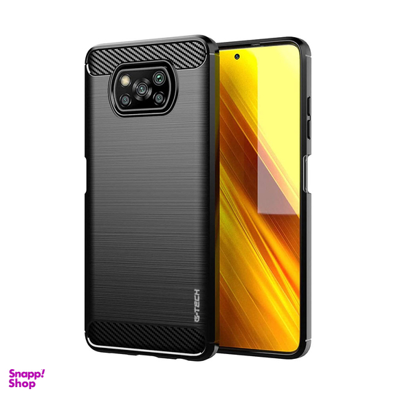 کاور جیتک مدل Rugged Carbon مناسب برای موبایل شیائومی Mi Poco X3 NFC/PRO