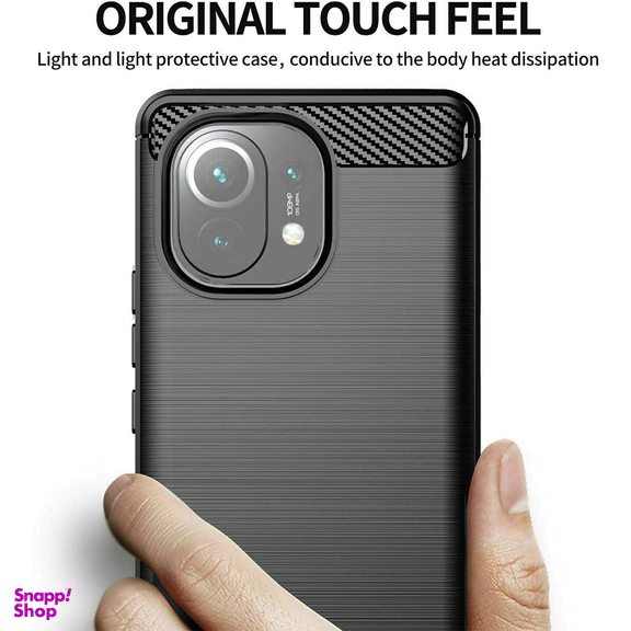 کاور جیتک مدل Rugged Carbon مناسب برای موبایل شیائومی Mi 11 Lite