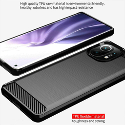 کاور جیتک مدل Rugged Carbon مناسب برای موبایل شیائومی Mi 11 Lite