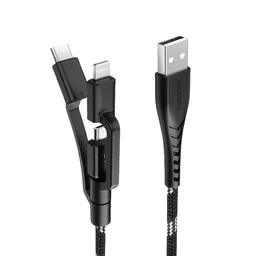 کابل 3 در 1 انرجیا (Energea) سری NYLOFLEX با استاندارد C89 طول 150cm