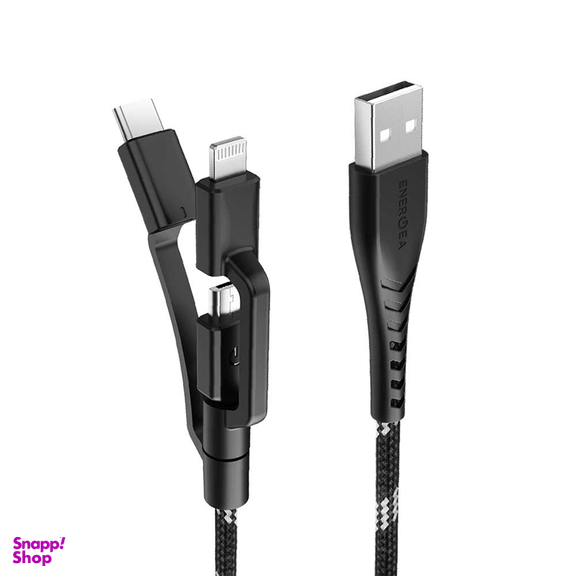کابل 3 در 1 انرجیا (Energea) سری NYLOFLEX با استاندارد C89 طول 150cm