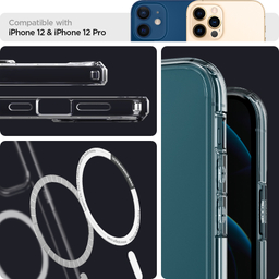 کاور اسپیگن (Spigen) مدل Ultra Hybrid Mag مناسب برای موبایل iphone 12/12 Pro