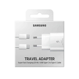 شارژر دیواری و کابل USB Type-C سامسونگ مدل EP-TA800 25W