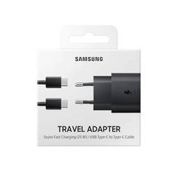 شارژر دیواری و کابل USB Type-C سامسونگ مدل EP-TA800 25W