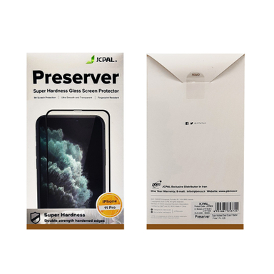 محافظ صفحه نمایش جی سی پال (JCPAL) مدل Preserver-Super Hardness مناسب برای iPhone 11 Pro