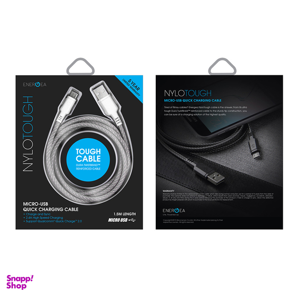 کابل تبدیل USB به Micro-USB انرجیا (Energea) مدل NyloTough طول 1.5 متر