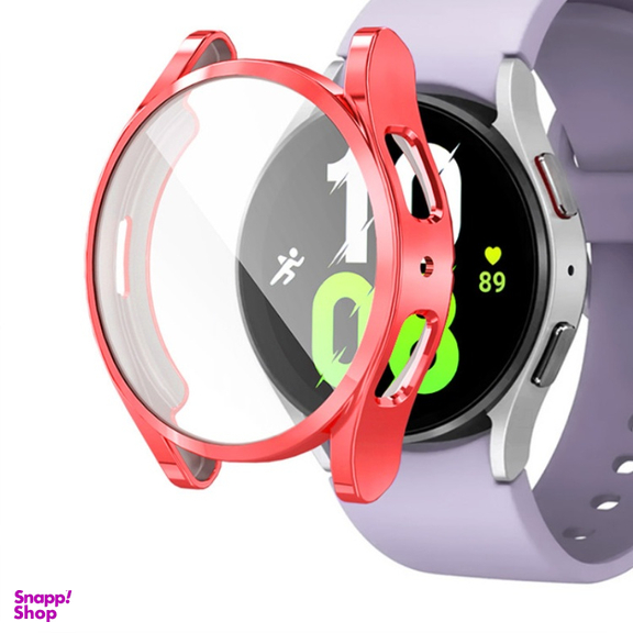 کاور واچ کیس مدل Wolf مناسب ساعت هوشمند سامسونگ Galaxy Watch 5 40mm همراه محافظ صفحه