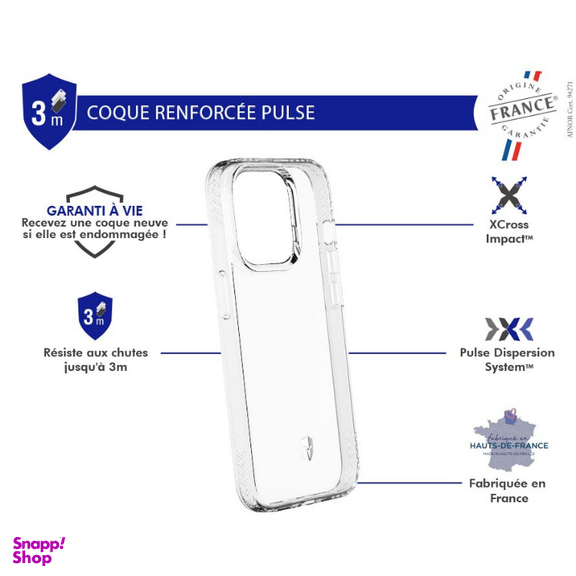 کاور فورس (Force) مدل FCPULSIP14PT Pulse مناسب گوشی موبایل اپل iPhone 14 Pro