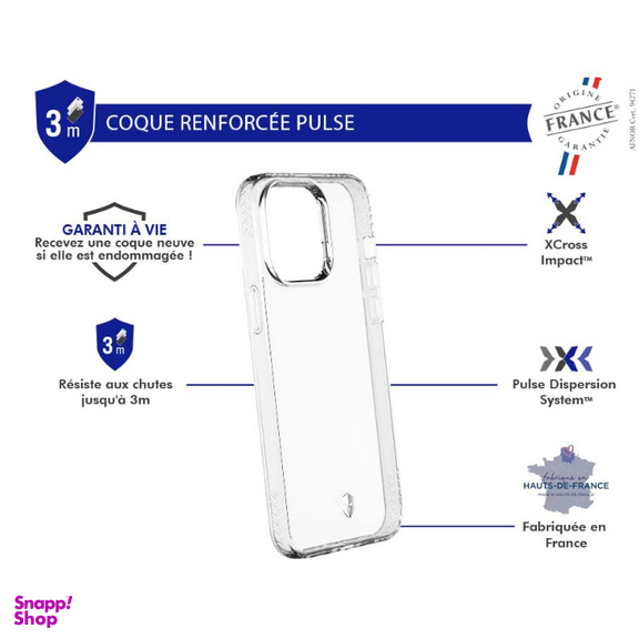 کاور فورس مدل FCPULSIP14PMT Pulse مناسب برای گوشی موبایل اپل iPhone 14 Pro Max