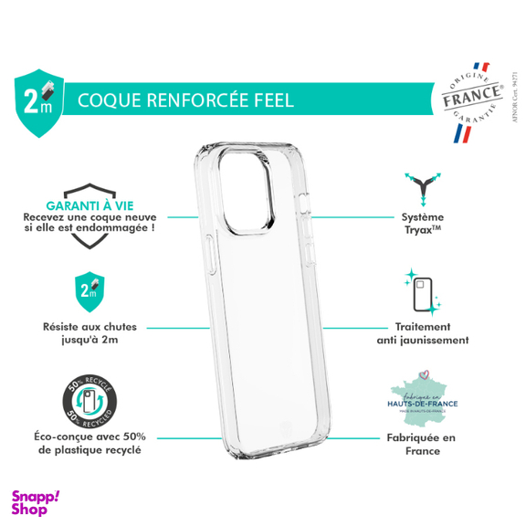 کاور فورس مدل FCFEELIP14PM Feel مناسب برای گوشی موبایل اپل iPhone 14 Pro Max