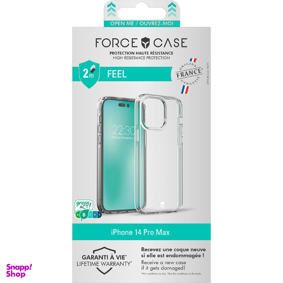 کاور فورس مدل FCFEELIP14PM Feel مناسب برای گوشی موبایل اپل iPhone 14 Pro Max