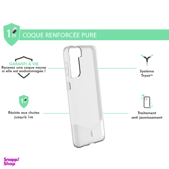 کاور فورس مدل FCPUREGS21PT Pure مناسب گوشی موبایل سامسونگ Galaxy S21 Plus 5G