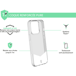 کاور فورس مدل FCPUREIP1361PT Pure مناسب برای گوشی موبایل اپل iPhone 13 Pro