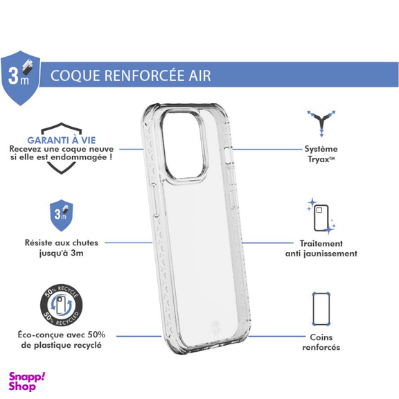 کاور فورس (Force) مدل FCAIRIP14PT Air مناسب گوشی موبایل اپل iPhone 14 Pro