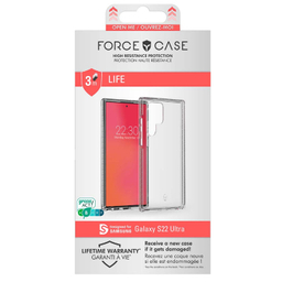 کاور گوشی موبایل فورس (Force) مدل FCLIFENGS22UT Life مناسب سامسونگ Galaxy S22 Ultra 5G