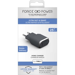 شارژر دیواری فورس (Force) مدل FPCS25WPDCG USB C PD ظرفیت 25 وات