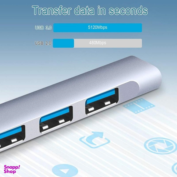 هاب 4 پورت USB3.0 ای پی لینک مدل DJ-A809