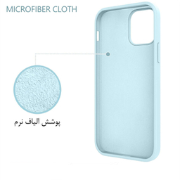 کاور مدل سیلیکونی مناسب برای گوشی موبایل اپل iPhone 13 Pro Max
