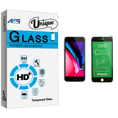محافظ صفحه نمایش سرامیکی ای اف اس مدل Unique Glass مناسب برای گوشی موبایل اپل iPhone 7 Plus