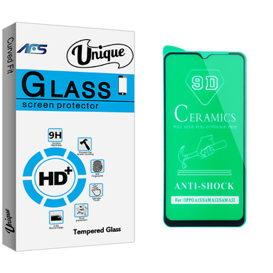 محافظ صفحه نمایش سرامیکی ای اف اس مدل Unique Glass مناسب برای گوشی موبایل سامسونگ Galaxy A12