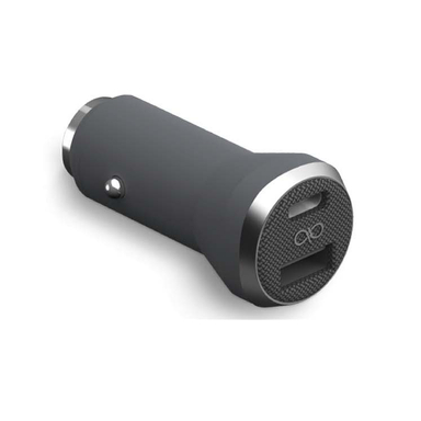 شارژر فندکی 37 وات فورس (Force) مدل FPCAC37W2USBACG Power Delivery