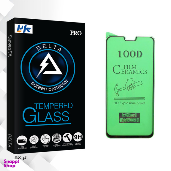 محافظ صفحه نمایش سرامیکی پی کی مدل Delta Glass مناسب برای گوشی موبایل آنر 8X