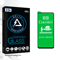 محافظ صفحه نمایش سرامیکی پی کی مدل Delta Glass مناسب برای گوشی موبایل سامسونگ Galaxy A11