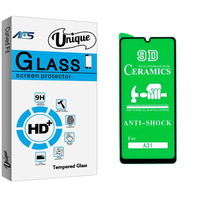 محافظ صفحه نمایش سرامیکی ای اف اس مدل Unique Glass مناسب برای گوشی موبایل سامسونگ Galaxy A31