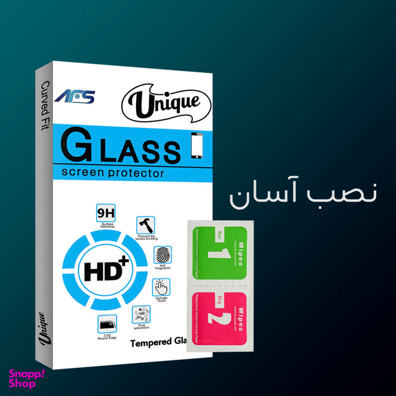 محافظ صفحه نمایش سرامیکی ای اف اس مدل Unique Glass مناسب برای گوشی موبایل سامسونگ Galaxy A72