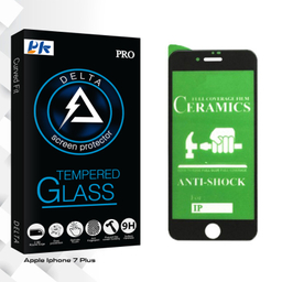 محافظ صفحه نمایش سرامیکی پی کی مدل Delta Glass برای گوشی اپل iPhone 7 Plus