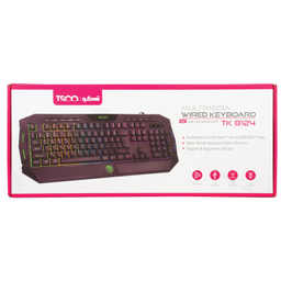 کیبورد سیمی گیمینگ تسکو (TSCO) مدل TK 8124