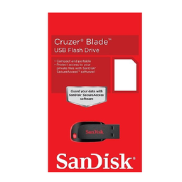 فلش مموری سن دیسک (SanDisk) مدل Cruzer Blade ظرفیت 32 گیگابابت
