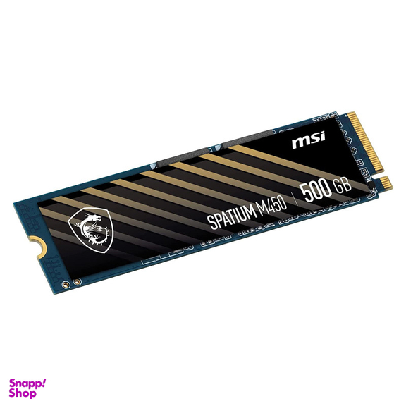 حافظه SSD اینترنال ام اس آی (MSI) مدل Spatium M450 NVME M.2 ظرفیت 500GB