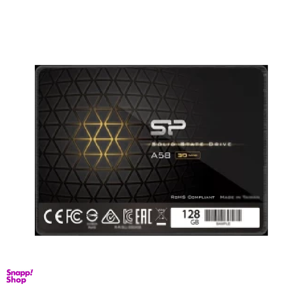 حافظه SSD اینترنال سیلیکون پاور (Silicon Power) مدل A58 ظرفیت 128GB