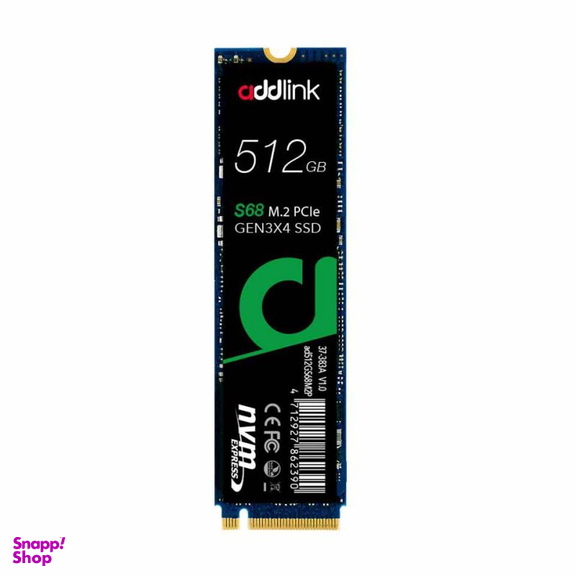حافظه SSD اینترنال ادلینک (Addlink) مدل S68 M.2 ظرفیت 512 گیگابایت