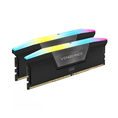 رم دسکتاپ کورسیر (Corsair) مدل Vengeance RGB DDR5 6200MHz ظرفیت 32 گیگابایت