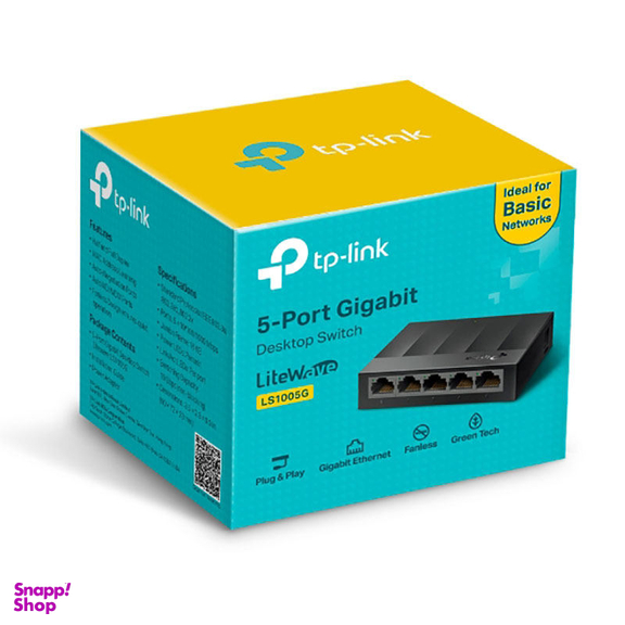 سوییچ 5 پورت تی پی لینک (Tp-Link) مدل LS1005G