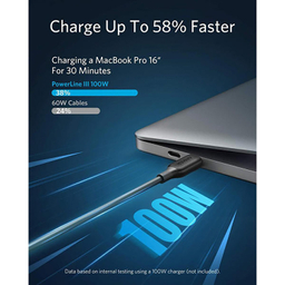 کابل USB-C به USB-C انکر (Anker) مدل PowerLine III A8856 طول 1٫8 متر