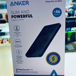 شارژر همراه انکر (Anker) مدل PowerCore III A1247 ظرفیت 10000 میلی آمپر ساعت