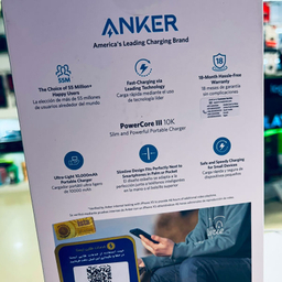 شارژر همراه انکر (Anker) مدل PowerCore III A1247 ظرفیت 10000 میلی آمپر ساعت