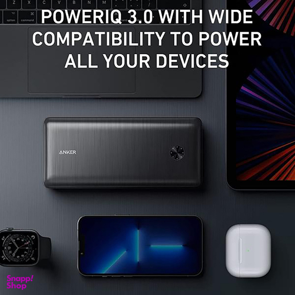 شارژر همراه انکر (Anker) مدل PowerCore III Elite A1291 ظرفیت 25600 میلی‌ آمپر ساعت